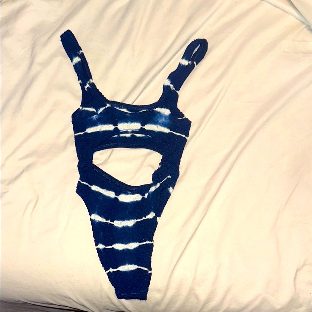 Bond Eye Indigo One-Piece Swimsuit - Picture 3 of 5